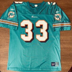 Vintage Reebok Miami Dolphins | Abdul-Jabbar Jersey | Men’s XL